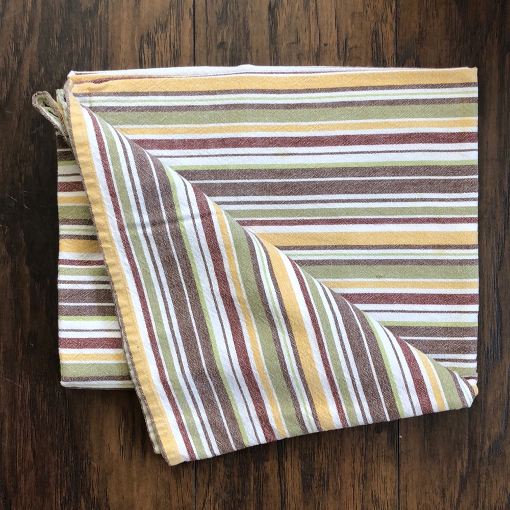 Striped Tablecloth